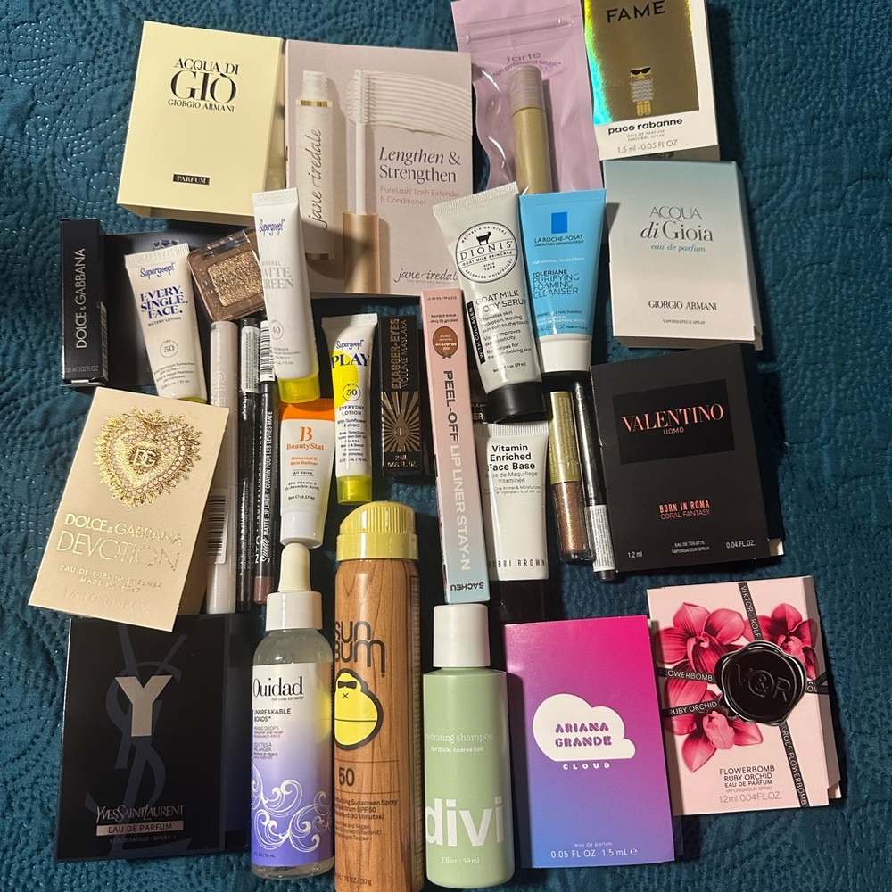 29 products ULTA sample Promo Supergoop Sunbum NYX TARTE Stila More